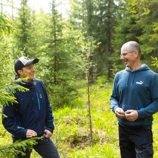 Pekka Suontakalla on pitkä asiakassuhde Westaksen Ville Järvisen kanssa.