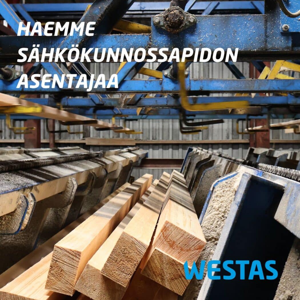 Haemme sähkökunnossapidon asentajaa